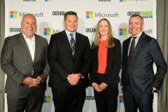 Press Announcement between OPG & Microsoft in Toronto, Ontario,